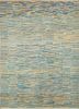 pae-343 medium cobalt/spice brown blue wool hand knotted Rug
