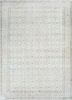 pae-345 white/warm tan ivory wool hand knotted Rug