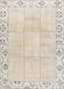 pae-3509 bright gold/light gold beige and brown wool patchwork Rug