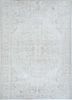 pae-352 white/gold brown ivory wool hand knotted Rug