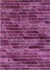 pae-3529 dark purple/dark purple pink and purple wool patchwork Rug