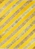 pae-3804 saffron/marigold gold wool patchwork Rug