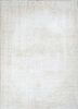 pae-406 white/white ivory wool hand knotted Rug