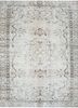 pae-411 cloud white/gold brown ivory wool hand knotted Rug