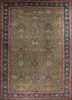 pae-4215 willow/amber green green wool hand knotted Rug