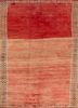 pae-4536 russet/soft gold red and orange wool hand knotted Rug