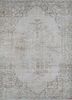pae-628 gold/white beige and brown wool hand knotted Rug