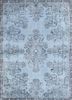 pae-68 thistle green/thistle green green wool hand knotted Rug