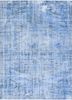 pae-706 ensign blue/ensign blue blue wool hand knotted Rug