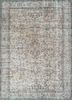 pae-734 soft gold/mahogany gold wool hand knotted Rug