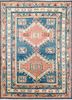 pae-927 milky blue/gold blue wool hand knotted Rug