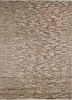 pae-935 natural brown/gold beige and brown wool hand knotted Rug
