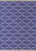 PDCT-08 Fresh Violet/White pink and purple cotton flat weaves Rug