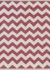PDCT-63 French Fuchsia/White pink and purple cotton flat weaves Rug