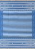 PDCT-67 Dazzling Blue/White blue cotton flat weaves Rug