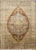 PKWL-2109 Burnt Red/Gray Brown red and orange wool hand knotted Rug
