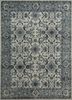 liberty grey and black wool hand knotted Rug - HeadShot