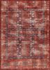 pkwl-7009 soft coral/red red and orange wool hand knotted Rug