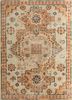 pkwl-8013 soft gold/orange rust gold wool hand knotted Rug