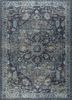 PKWL-8023 Navy/Ink Blue blue wool hand knotted Rug