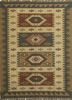 px-2108 antique white/soft coral ivory jute and hemp flat weaves Rug