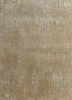 qm-716(cs-01) ivory/light sand ivory wool and silk hand knotted Rug