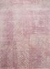 qm-951 oyster/wistful mauve pink and purple wool and silk hand knotted Rug