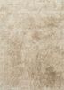 QM-962 Oyster/Pebble ivory wool and silk hand knotted Rug