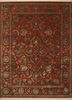 qnq-21 tabasco/tabasco red and orange wool and silk hand knotted Rug