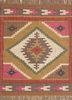 SDJT-270 Taupe Gray/Red beige and brown jute and hemp flat weaves Rug