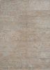 skjb-01 natural/silver sea moss beige and brown jute and hemp hand knotted Rug