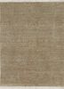 SKRT-517 Lead Gray/Lead Gray beige and brown wool and silk hand knotted Rug