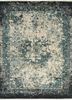 skrt-814 slate blue/graphite blue wool and silk hand knotted Rug