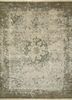 skrt-814 ashwood/gray brown grey and black wool and silk hand knotted Rug