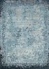 SKRT-814 Blue Mirage/Marine Blue blue wool and silk hand knotted Rug