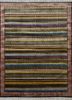 skwl-163 vibrant yellow/rose petal gold wool hand knotted Rug