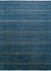 skwl-202 citron/blue berry blue wool hand knotted Rug