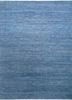 skwl-202 cloud white/bermuda blue blue wool hand knotted Rug