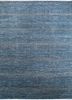 skwl-202 twilight blue/honey yellow blue wool hand knotted Rug