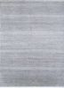 skwl-202 charcoal/white grey and black wool hand knotted Rug