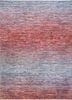 skwl-253 red/powder blue red and orange wool hand knotted Rug