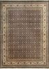 skwl-30 ebony/winter white  wool hand knotted Rug