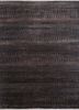 skwv-26 ebony/medium brown beige and brown wool and viscose hand knotted Rug