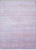 skwv-26 pink tint/pink tint pink and purple wool and viscose hand knotted Rug
