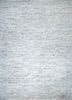 skwv-27 white/winter white blue wool and viscose hand knotted Rug