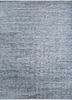 skwv-30 blue daisy/winter white blue wool and viscose hand knotted Rug
