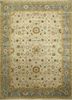spr-01 lead gray/blue beige and brown wool hand knotted Rug