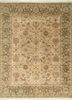 spr-07 tan/walnut beige and brown wool hand knotted Rug