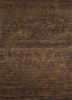 SPR-521 Gray Brown/Medium Brown beige and brown wool hand knotted Rug
