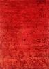 SPR-701 Ruby Red/Ruby Red red and orange wool hand knotted Rug
